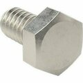 Bsc Preferred 18-8 Stainless Steel Hex Head Screws 10-24 Thread Size 3/8 Long, 50PK 92314A240